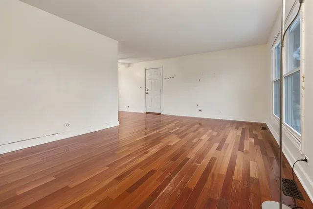 wooden floor in a room