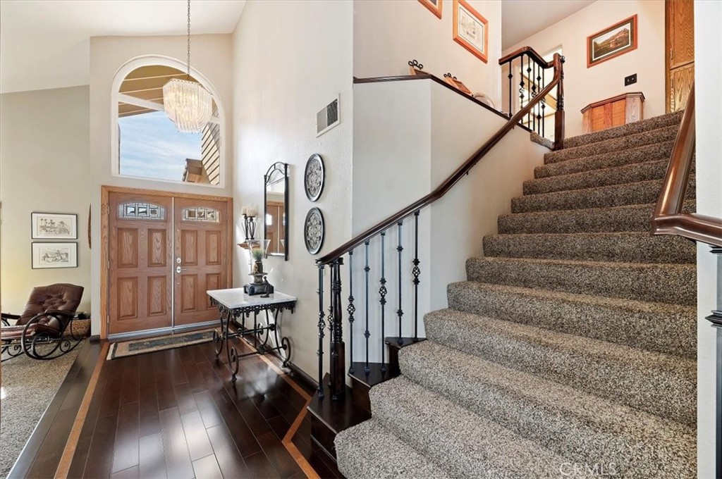1793 Praed Street Riverside, CA 92503 - Photo 13 of 75 a view of entryway and hall with wooden floor