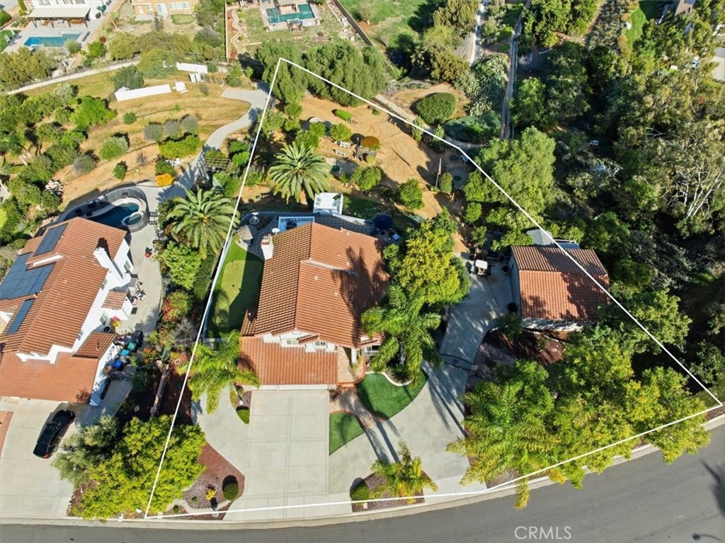 1793 Praed Street Riverside, CA 92503 - Photo 68 of 75 an aerial view of a residential houses with yard