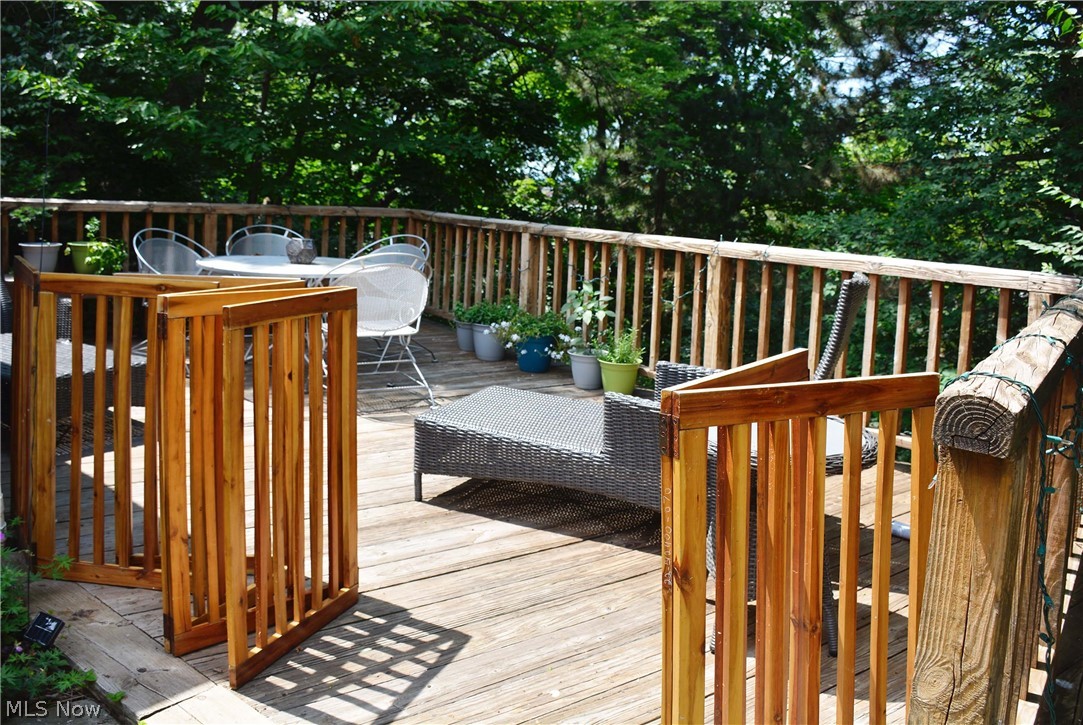 2401 Overlook Road Cleveland, OH 44106 - Photo 27 of 32 view of deck
