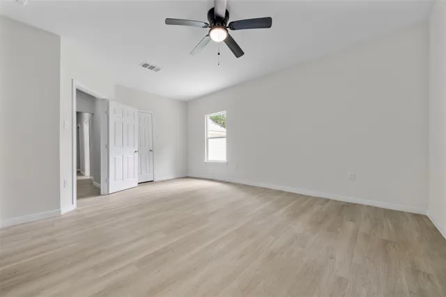 wooden floor in an empty room