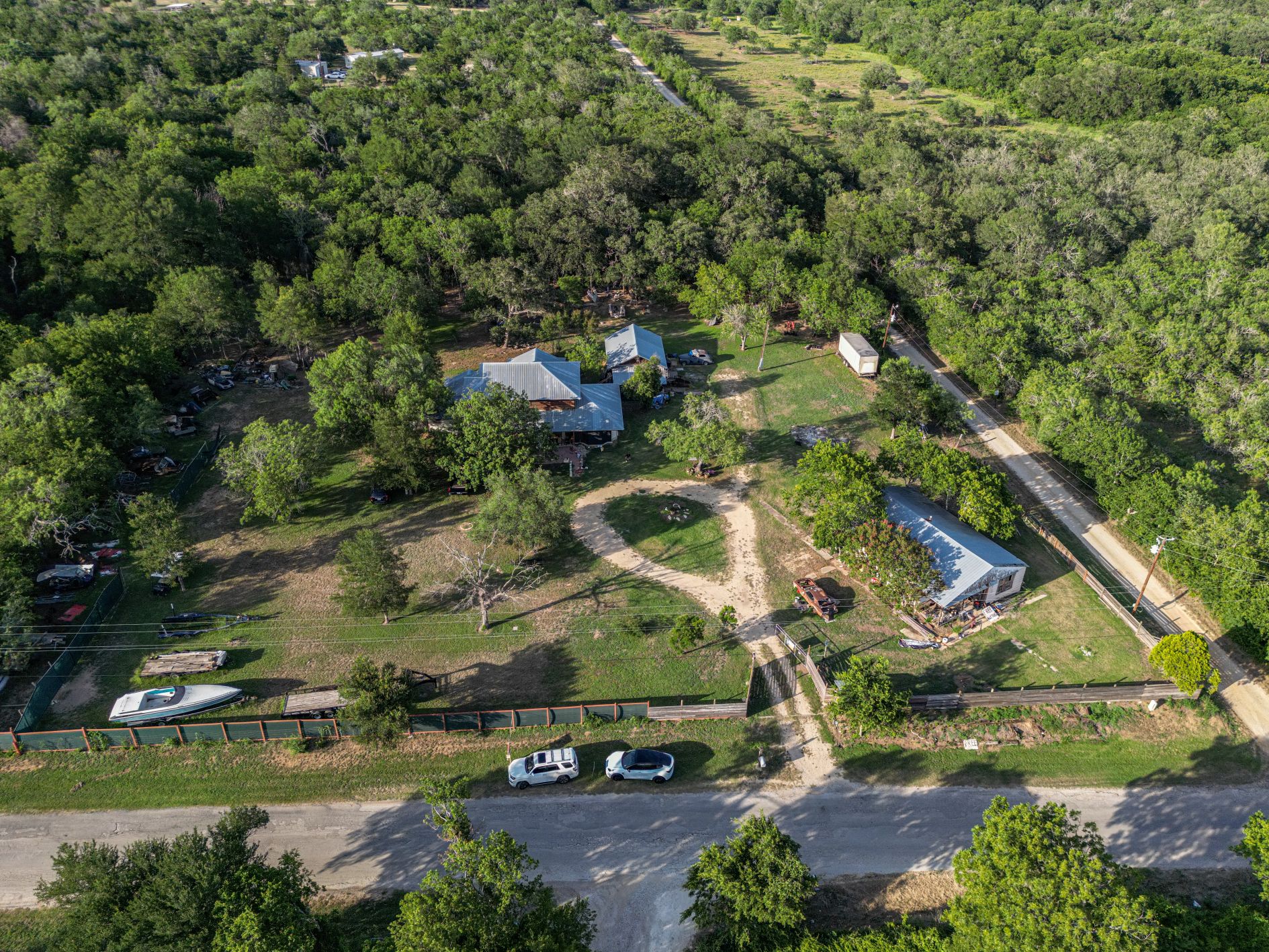 368 Lytton Lane Dale, TX 78616 - Photo 5 of 29 Aerial view of property from main entrance