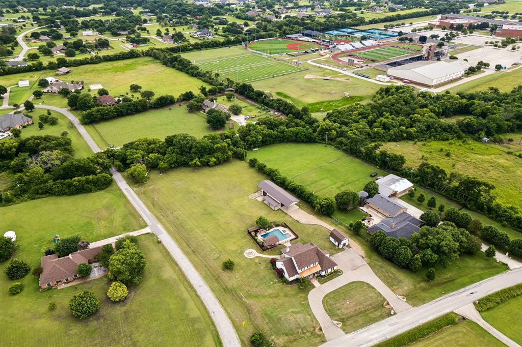 1700 Rock Ridge Road Lucas, TX 75002 - Photo 35 of 37 With Lovejoy High School in the background, enjoy one of the best locations. All homes in the neighborhood sit on a minimum of 2 acres, so there's lots of elbow room. Don't miss the treehouse in the wooded area at the back of the property.