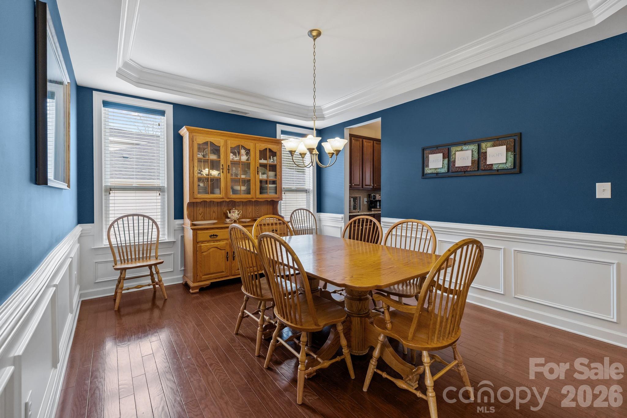 2072 Clarion Drive Fort Mill, SC 29707 - Photo 7 of 47 a view of a dining room with furniture window and wooden floor