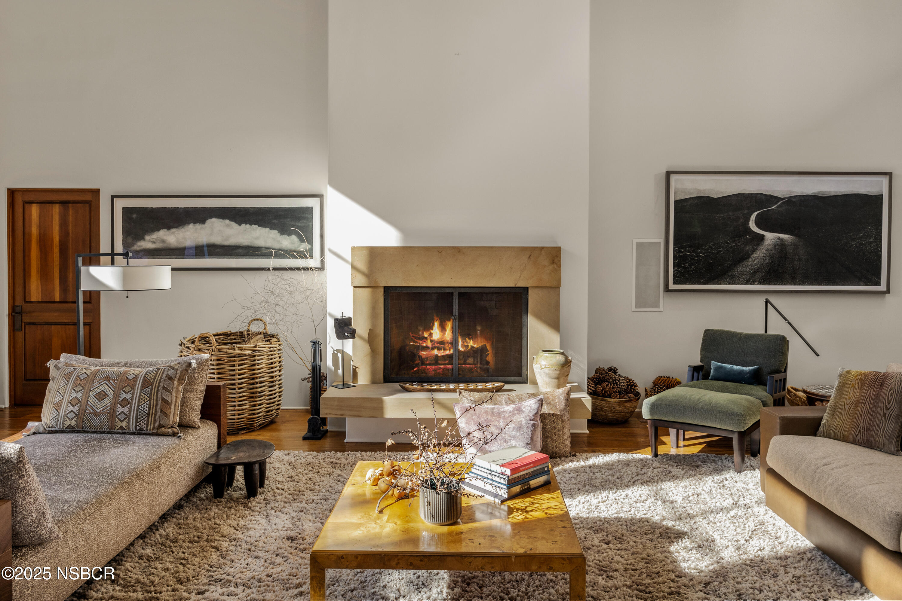 3001 Long Valley Road Santa Ynez, CA 93460 - Photo 11 of 52 a living room with furniture and a flat screen tv