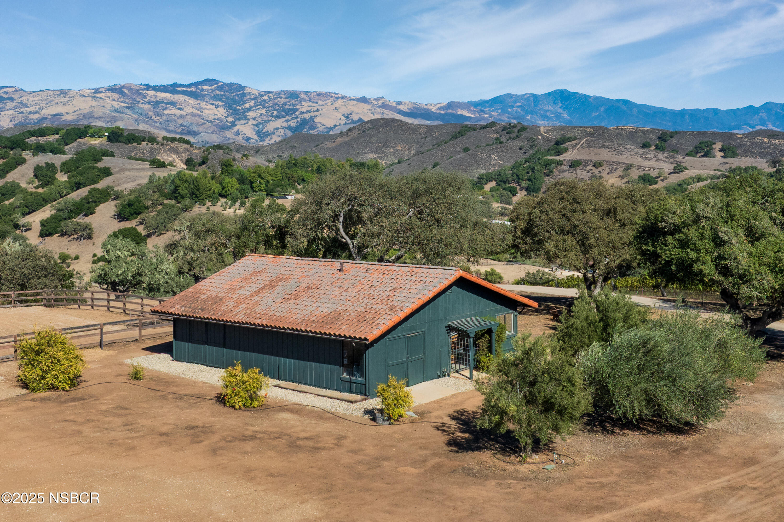 3001 Long Valley Road Santa Ynez, CA 93460 - Photo 42 of 52 an aerial view of a house with mountain view