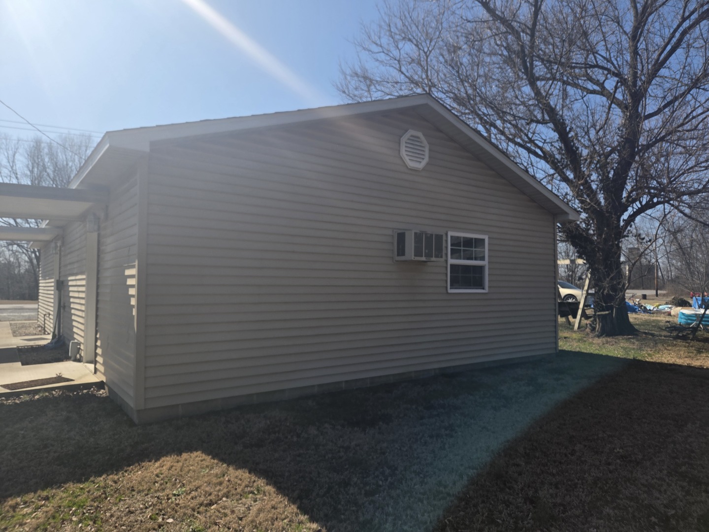 502 Old Brickyard Road McLeansboro, IL 62859 - Photo 4 of 16 a backyard of a house