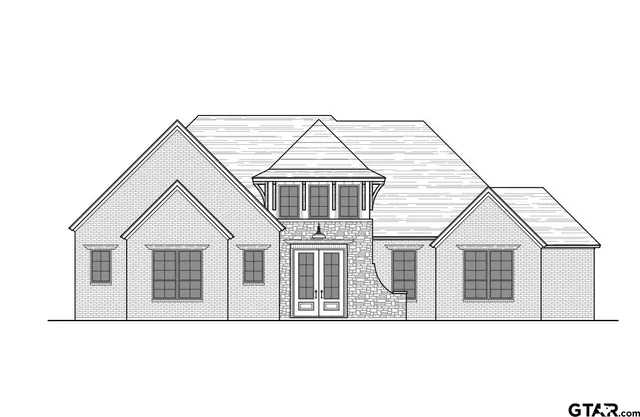 a black and white photo of a house