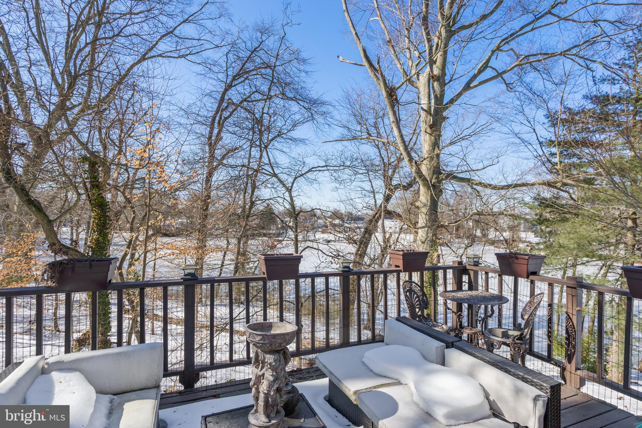 2031 Sylvan Park Road Burlington, NJ 08016 - Photo 29 of 45 Deck overlooking lake off Primary