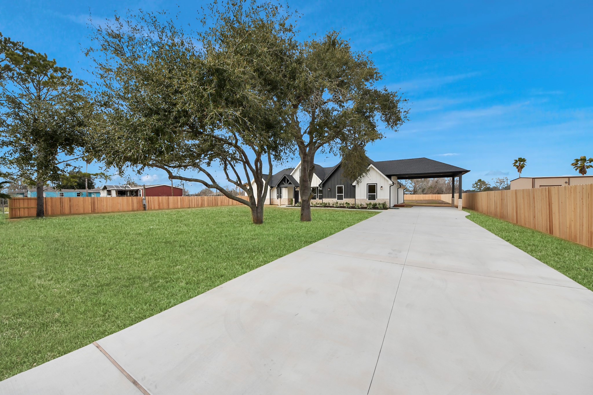 5811 County Road 675B Rosharon, TX 77583 - Photo 3 of 39 a view of a park with large trees