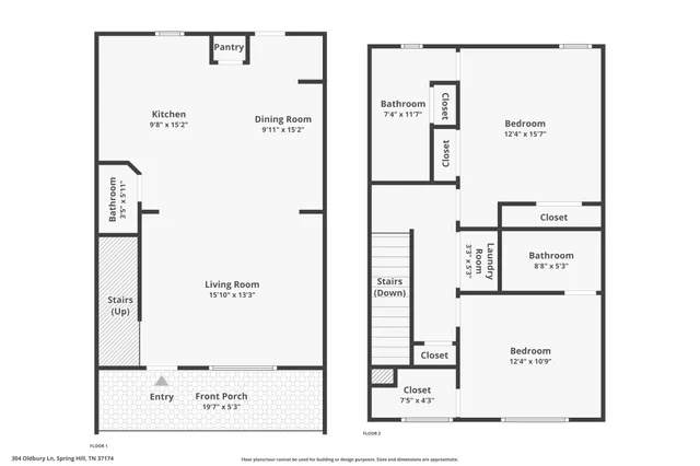 $1,800 | 304 Oldbury Lane, Spring Hill, TN 37174