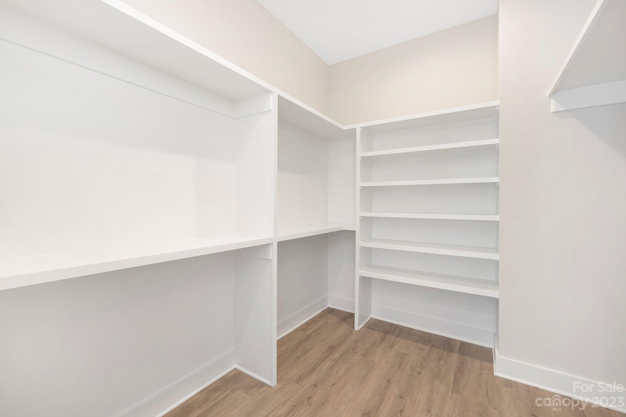 2404 Lee Lawing Road Lincolnton, NC 28092 - Photo 18 of 25 a view of walk in closet with empty racks