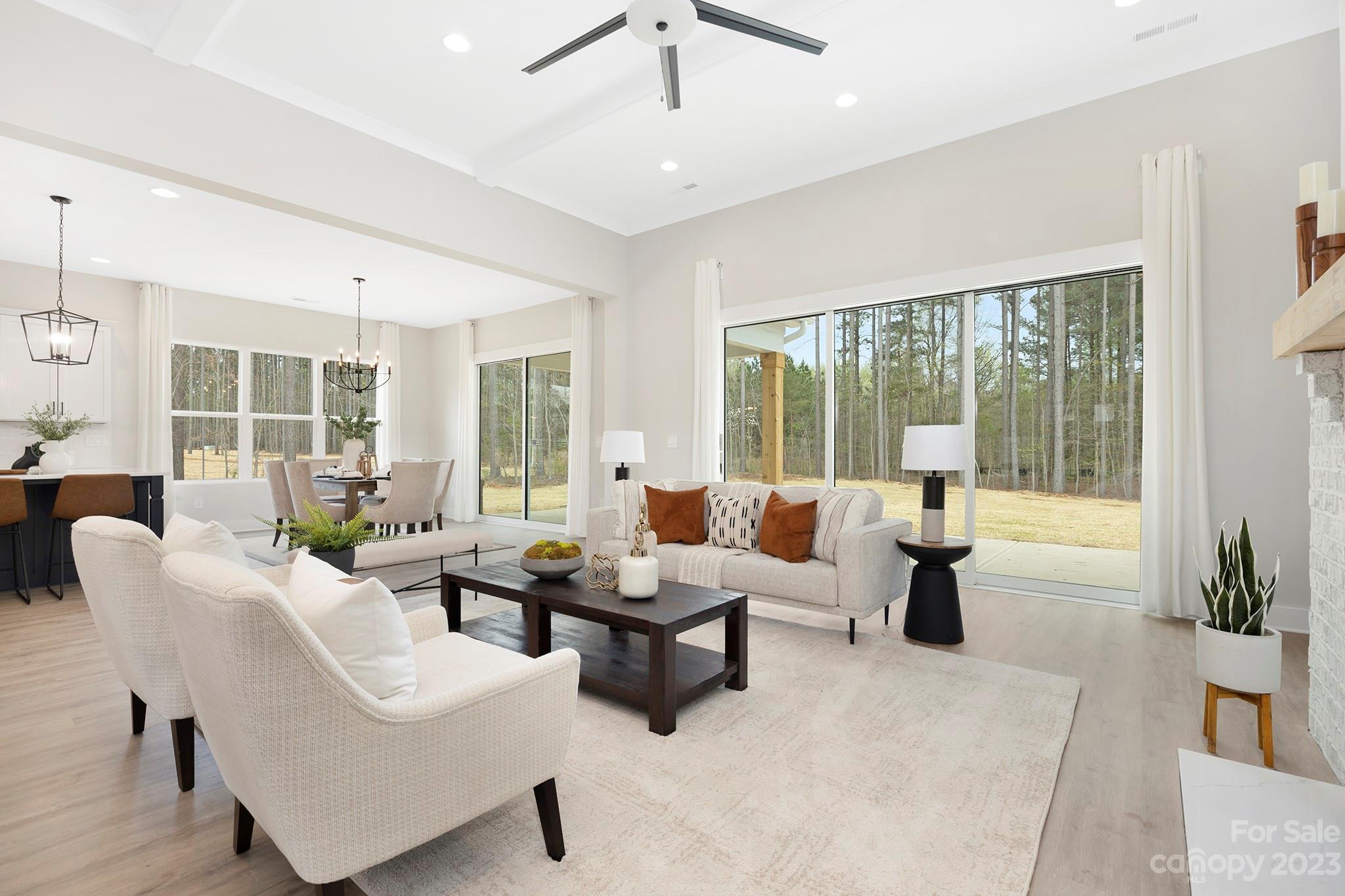 2404 Lee Lawing Road Lincolnton, NC 28092 - Photo 6 of 25 a living room with furniture and a large window