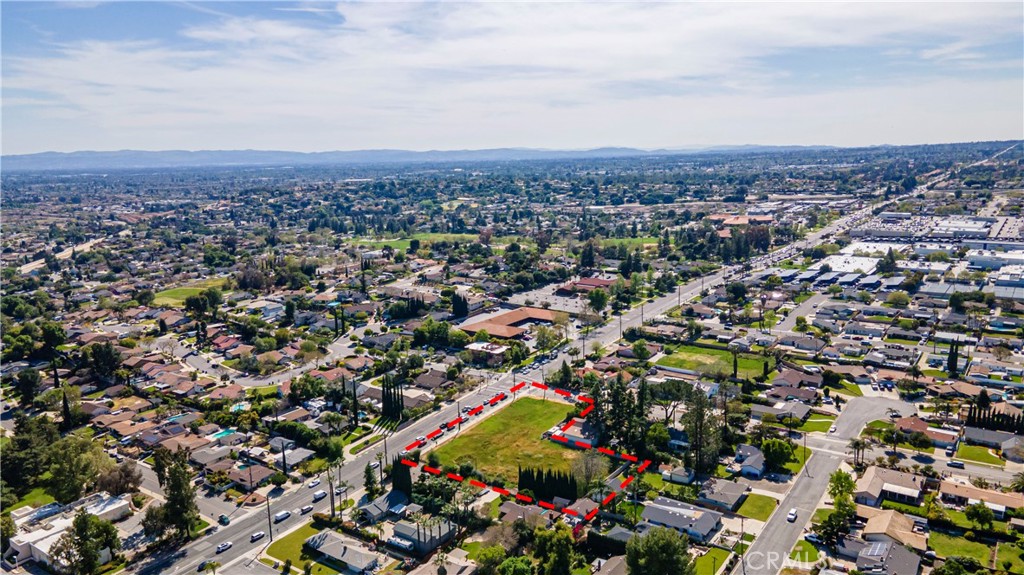 9118 Base Line Road Rancho Cucamonga, CA 91701 - Photo 3 of 5 an aerial view of a city
