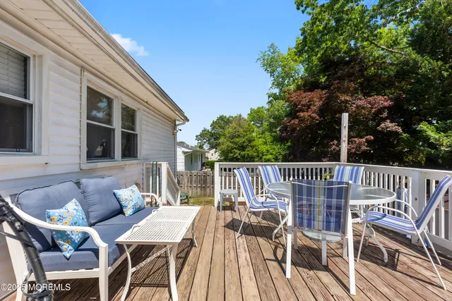 a view of balcony and patio