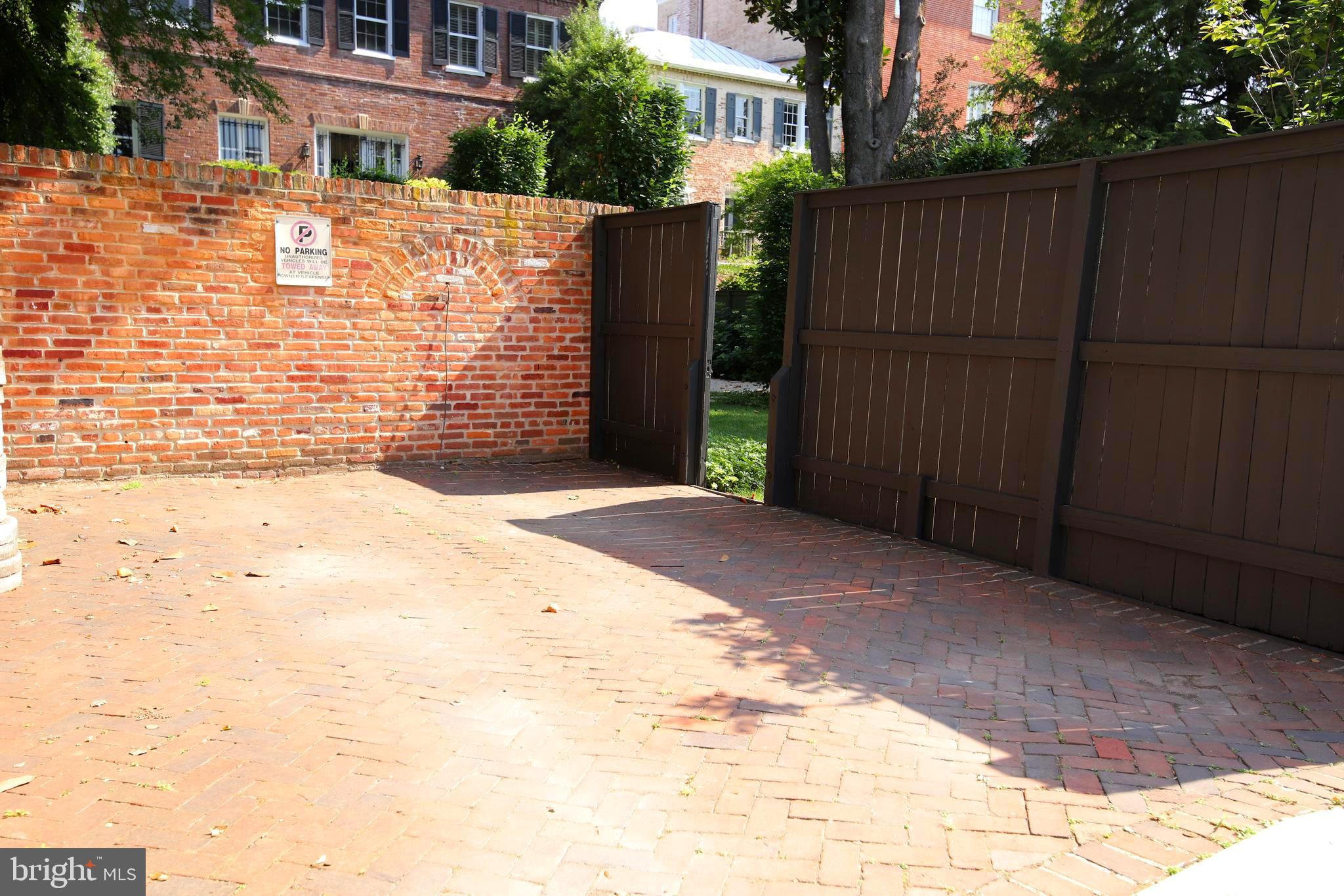 3306 O Street Northwest Washington, DC 20007 - Photo 32 of 40 Two parking pads like this on the property!