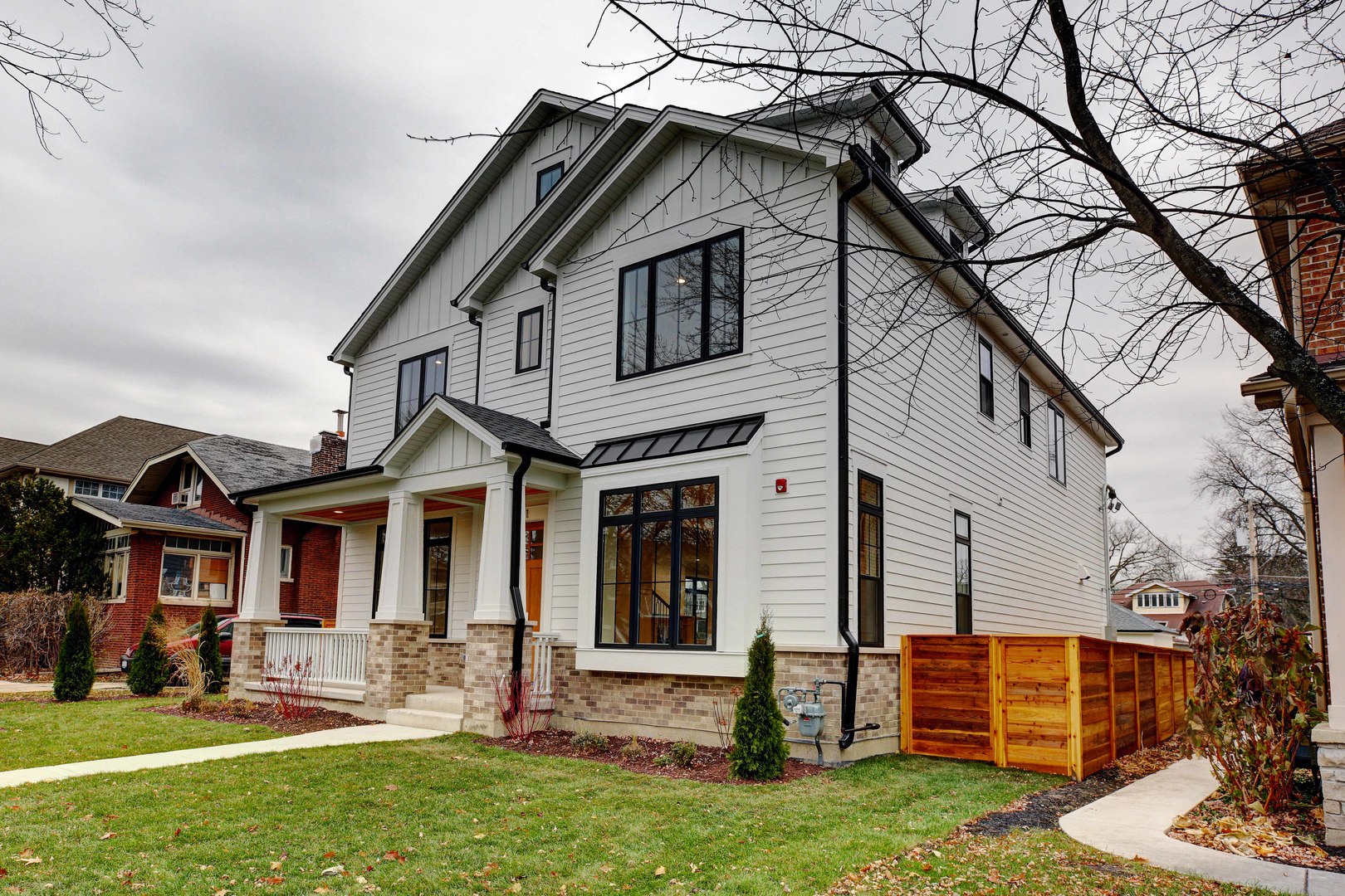 711 South Fairview Avenue Park Ridge, IL 60068 - Photo 1 of 2 a front view of a house with a yard