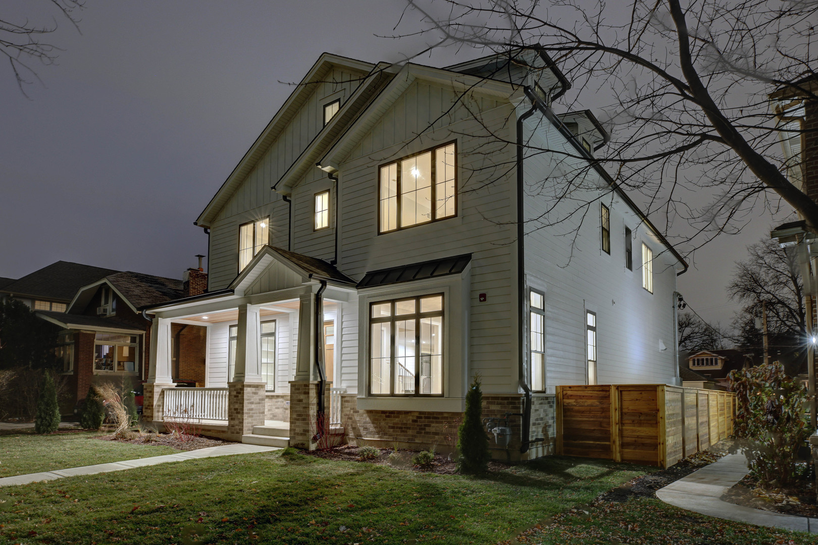 711 South Fairview Avenue Park Ridge, IL 60068 - Photo 2 of 2 a front view of a house with a yard