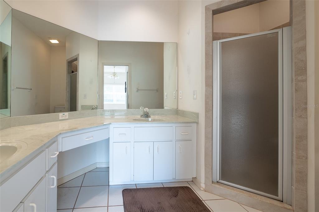 9077 Southwest 95th Terrace Ocala, FL 34481 - Photo 22 of 45 a bathroom with a sink and a mirror