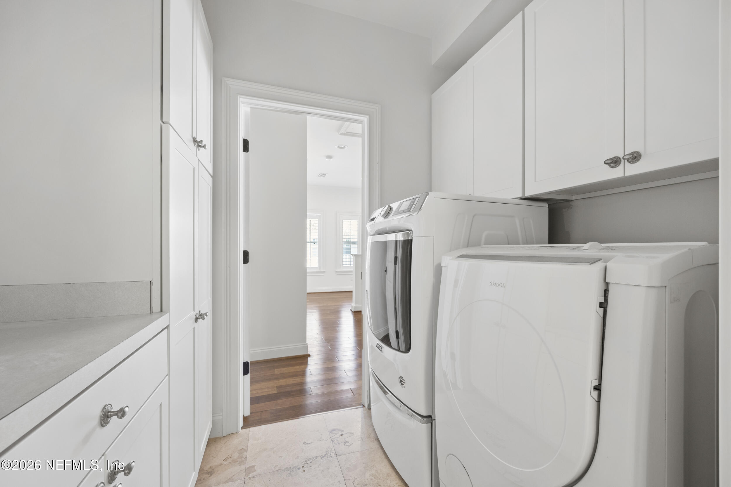 2912 Abaco Lane Jacksonville Beach, FL 32250 - Photo 28 of 46 a utility room with dryer and washer