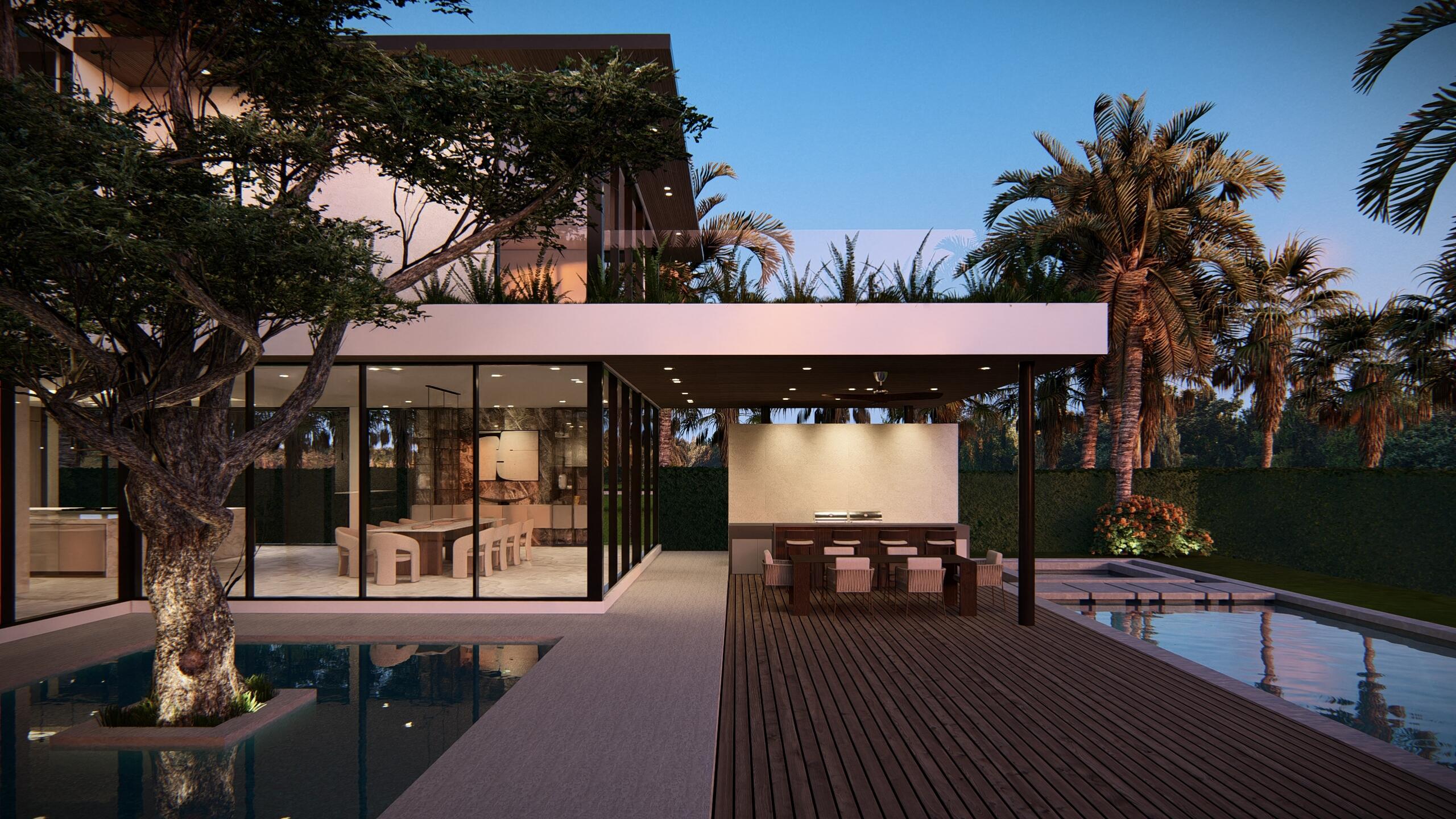 1148 Cocoanut Road Boca Raton, FL 33432 - Photo 29 of 32 COURTYARD / POOL