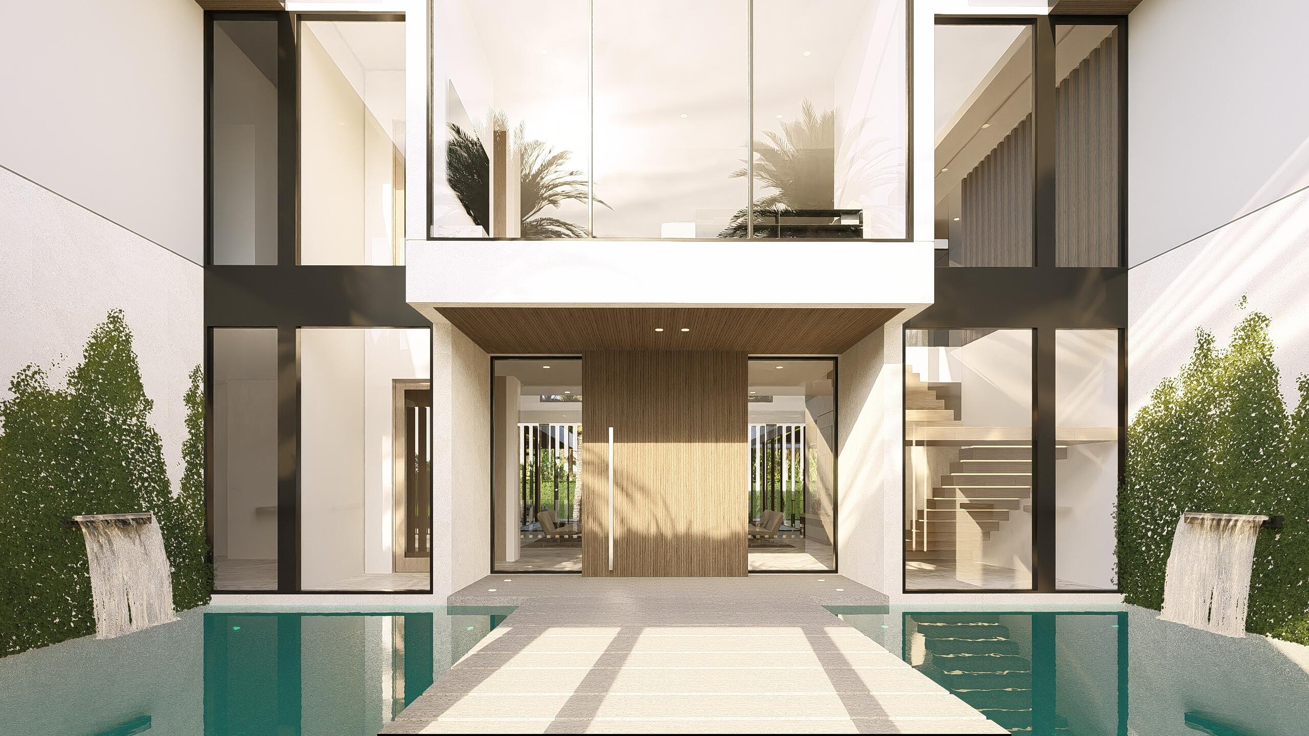 1148 Cocoanut Road Boca Raton, FL 33432 - Photo 8 of 32 ENTRY COURTYARD