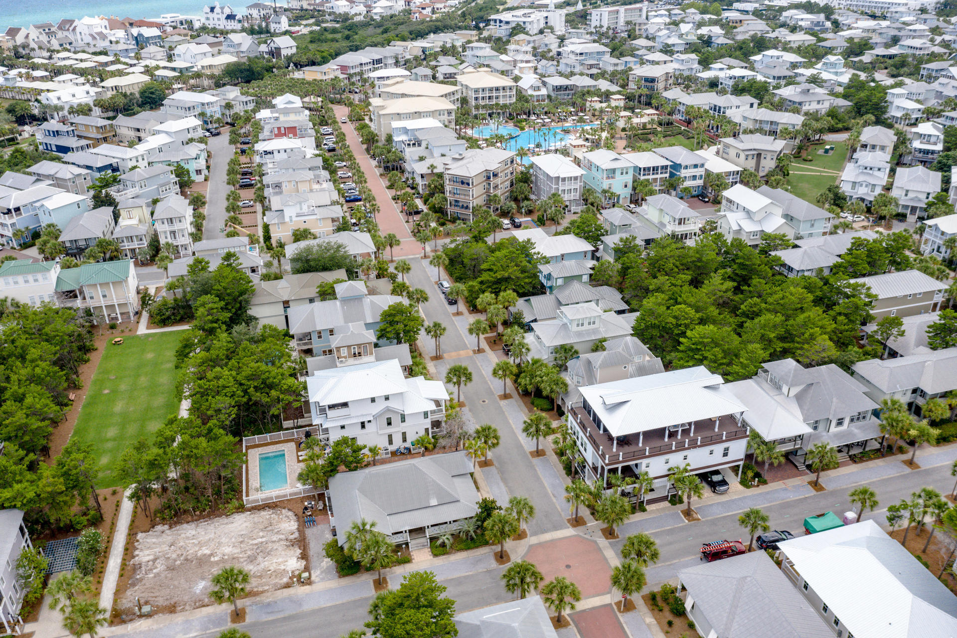 55 Beach Bike Way Seacrest, FL 32461 - Photo 32 of 43 an aerial view of residential houses with outdoor space