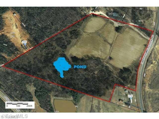 15-ac Happy Home School Road Ruffin, NC 27326 - Photo 4 of 4 Aerial View.