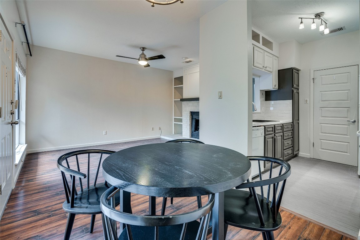 908 Poplar Street, Unit 208 Austin, TX 78705 - Photo 11 of 26 a view of a dining room with furniture
