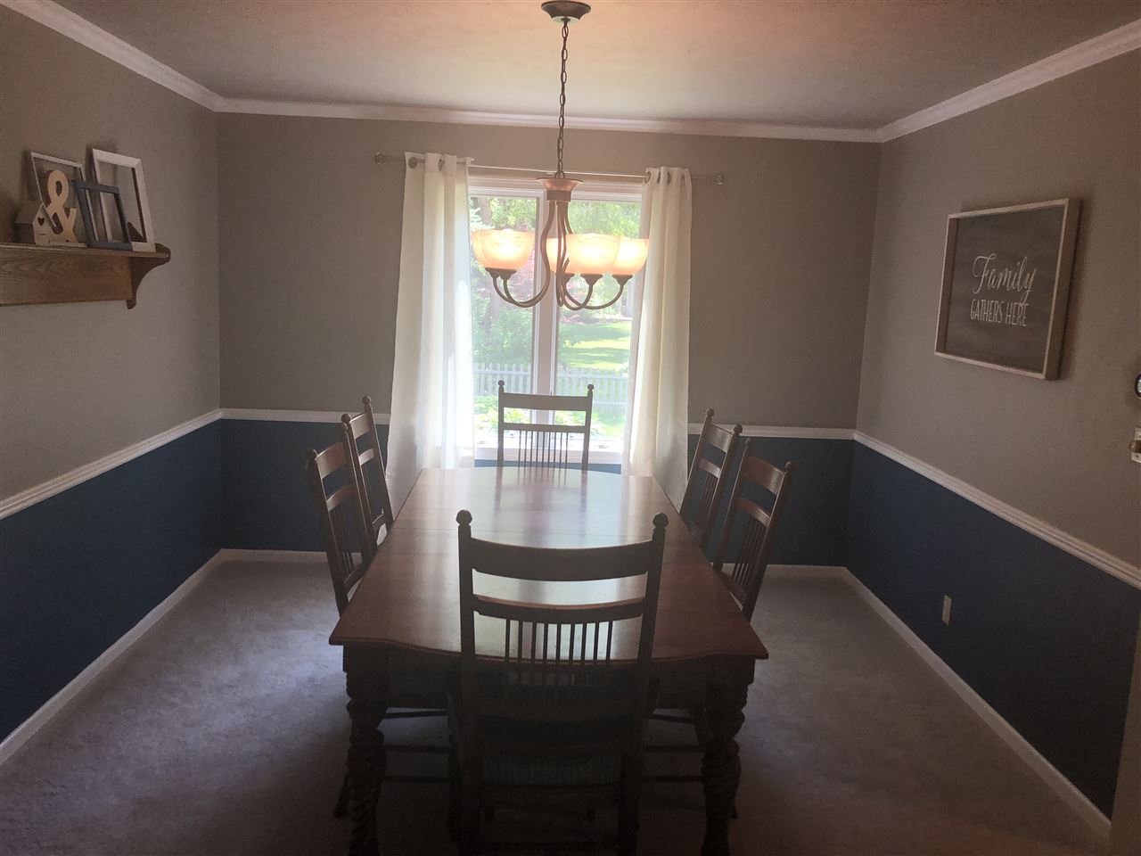 7169 Sentinel Road Rockford, IL 61107 - Photo 4 of 25 a view of a dining room with furniture window and outside view
