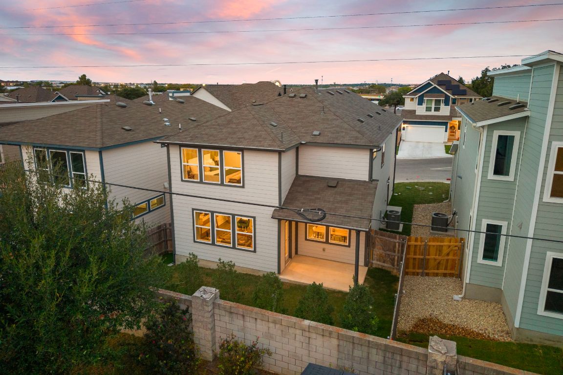 1403 Iberville Drive Pflugerville, TX 78660 - Photo 40 of 40 aerial view of a residential apartment building with a yard