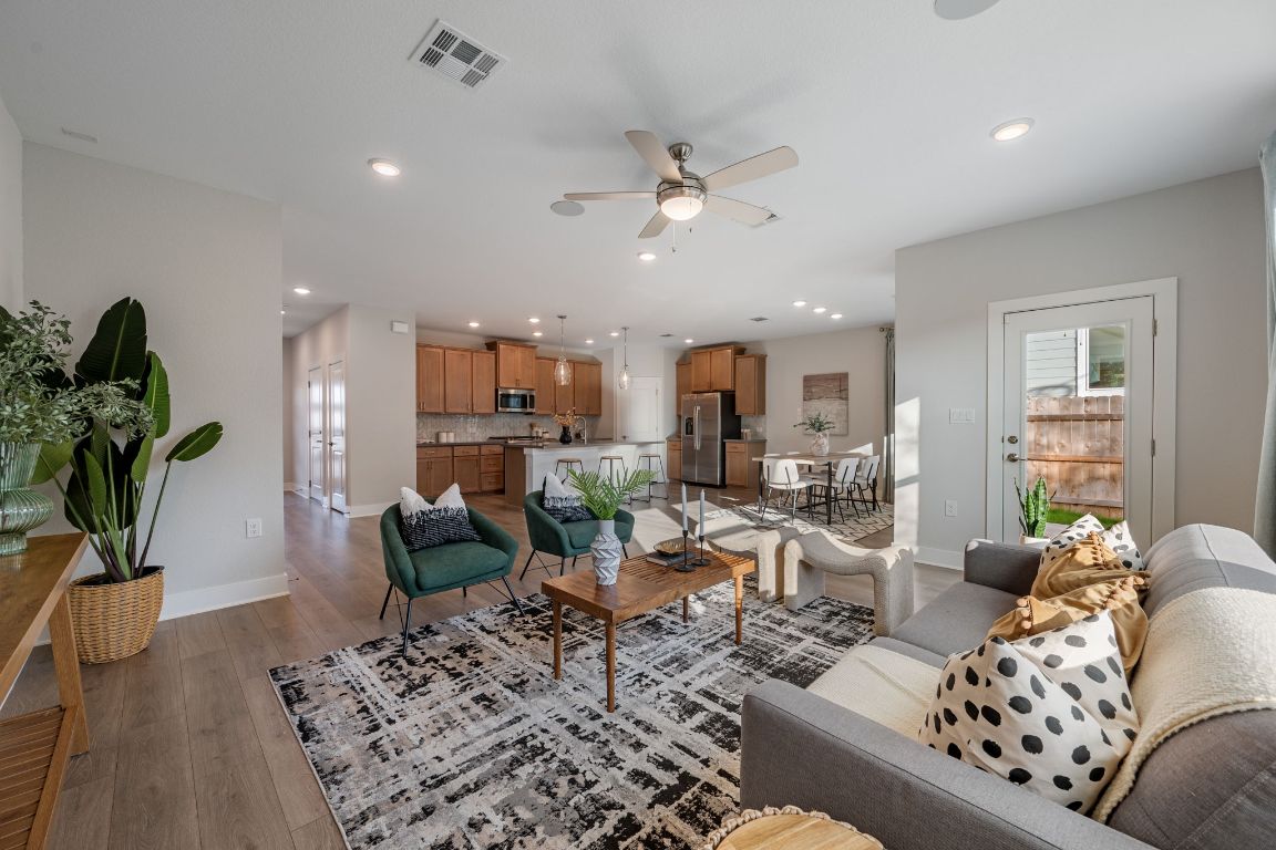 1403 Iberville Drive Pflugerville, TX 78660 - Photo 8 of 40 a living room with furniture