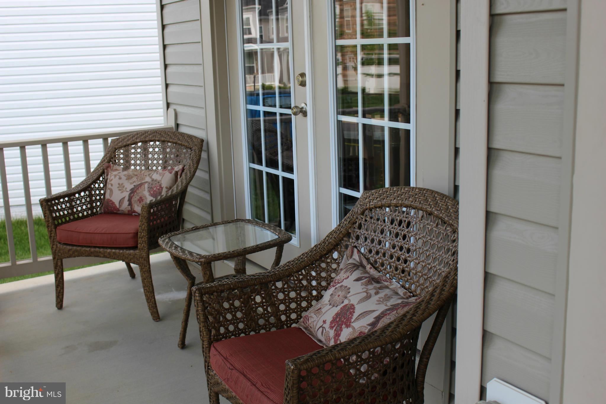 43 Trail Ridge Lane Fredericksburg, VA 22405 - Photo 3 of 10 French Doors lead out to Cozy Front Porch