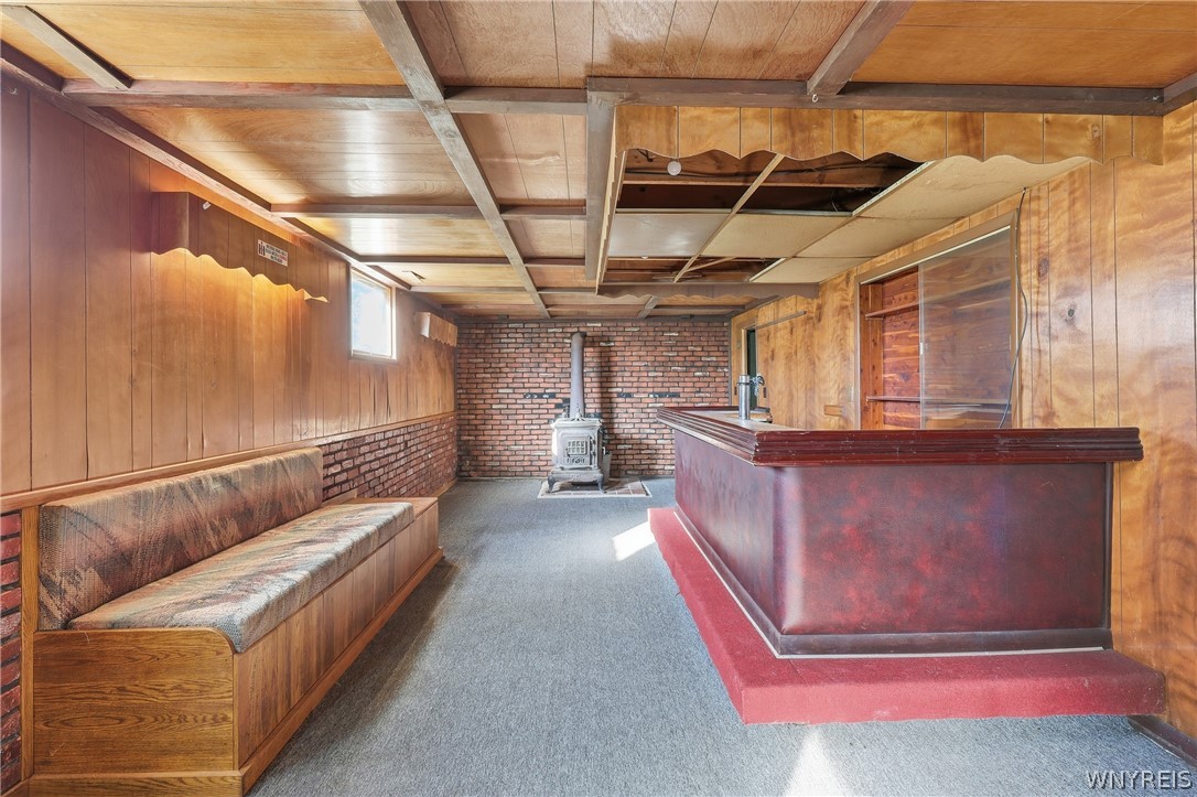 1040 Hughes Road Freedom, NY 14009 - Photo 26 of 29 Basement finished Rec area/ Bar