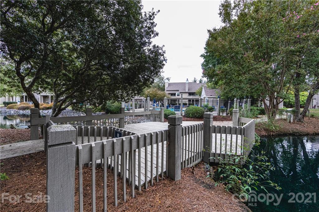 2539 Stockbridge Drive, Unit A Charlotte, NC 28210 - Photo 18 of 21 a view of a wrought iron fences