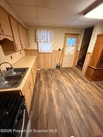 a room with storage and utility