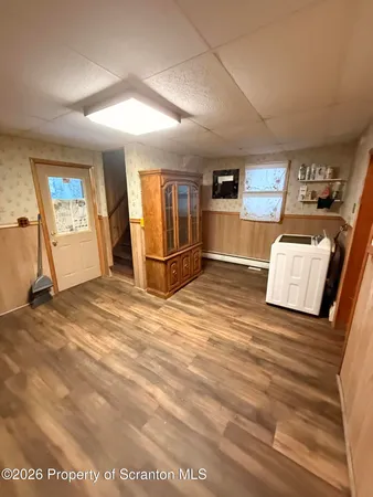 a view of a storage & utility room