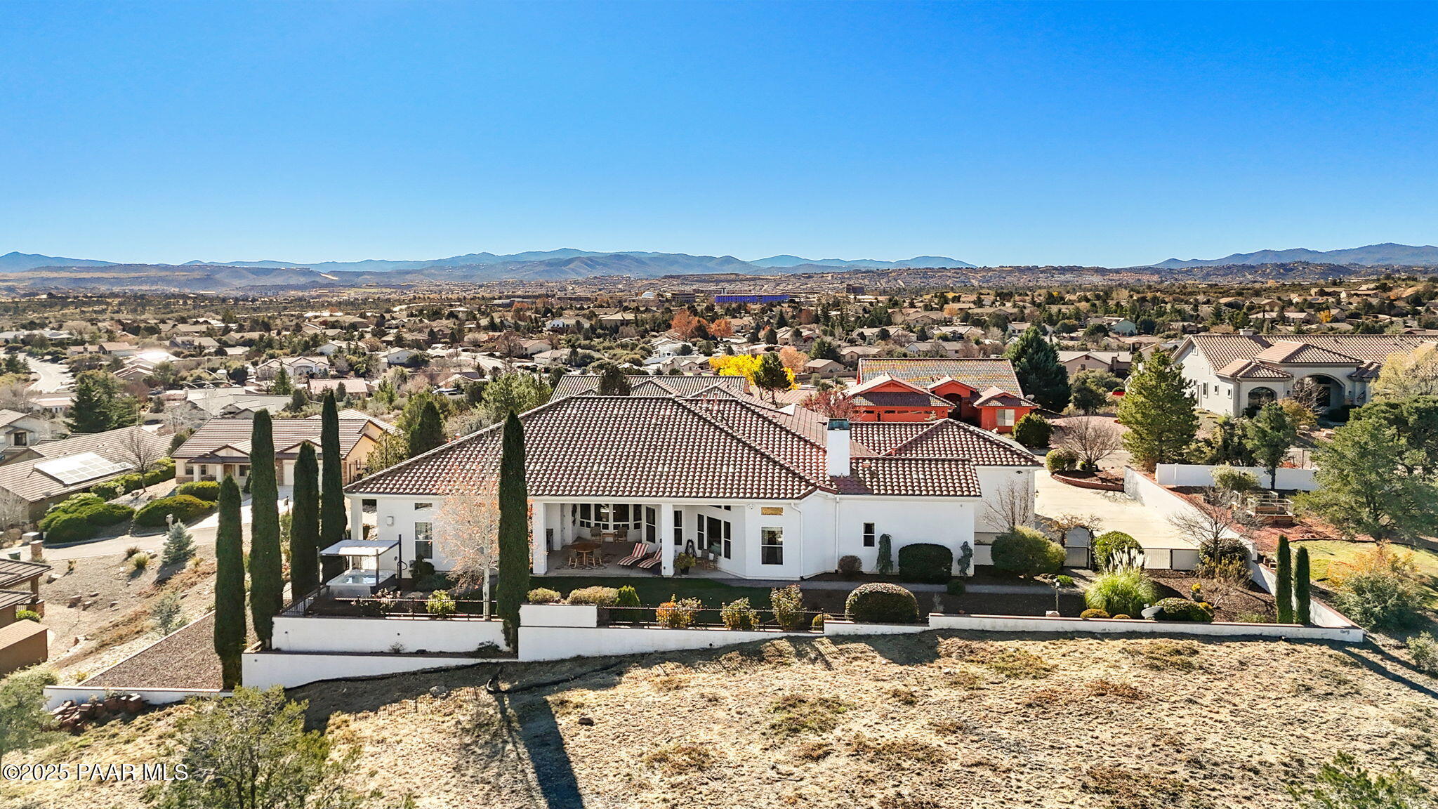 950 Grapevine Lane Prescott, AZ 86305 - Photo 64 of 69 65-Aerial Back 2