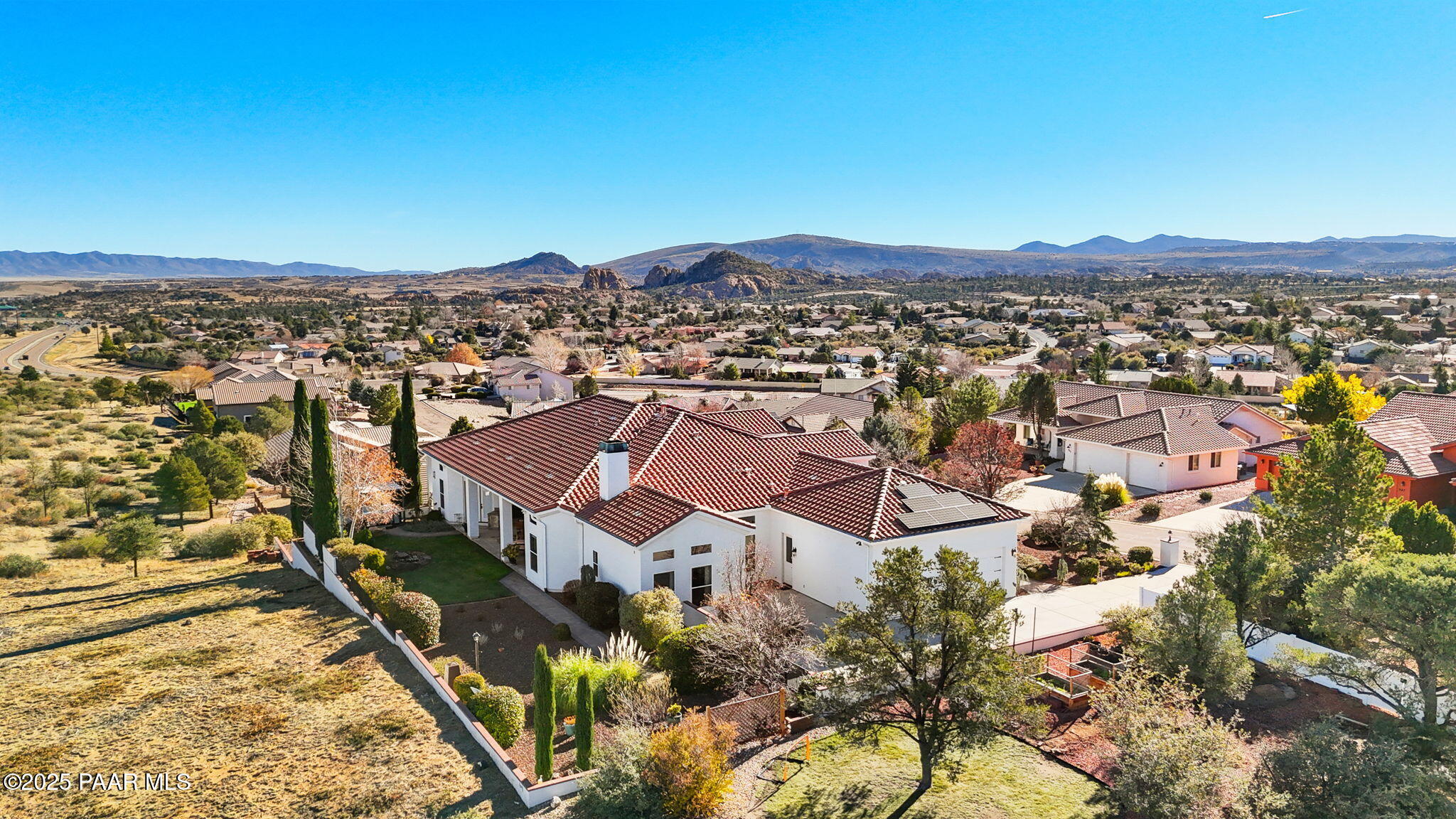 950 Grapevine Lane Prescott, AZ 86305 - Photo 69 of 69 70-Aerial Left Side 2