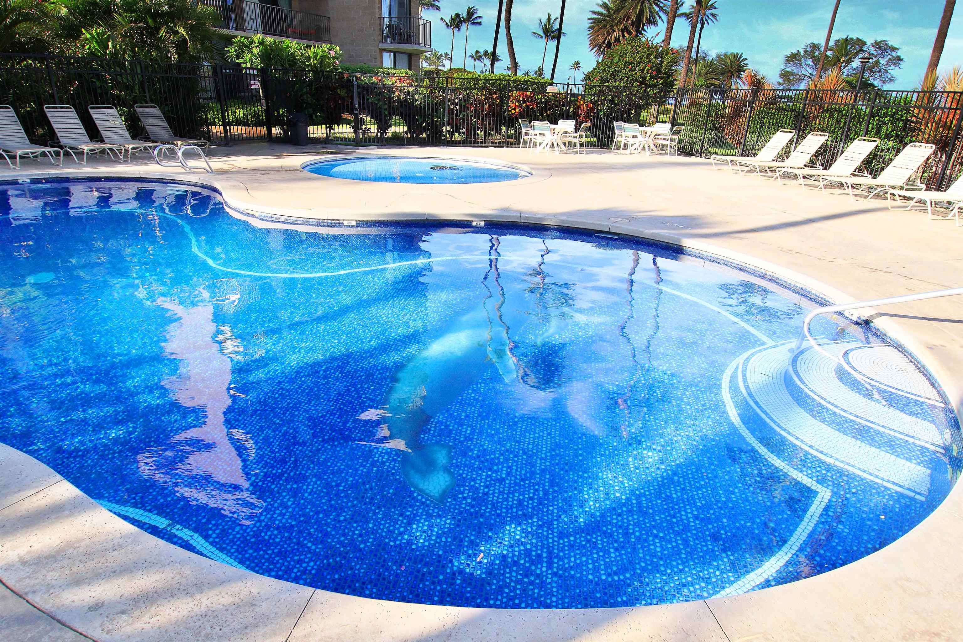 938 South Kihei Road, Unit 109 Kihei, HI 96753 - Photo 24 of 30 a view of a swimming pool with an outdoor space