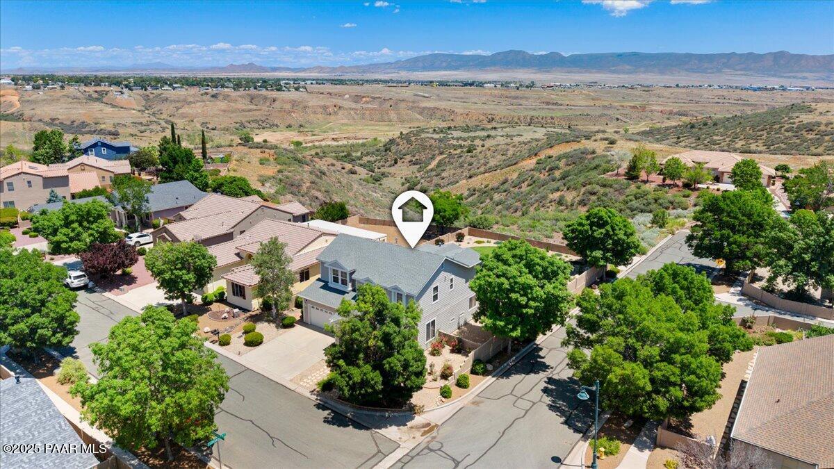 1915 North Bittersweet Way Prescott Valley, AZ 86314 - Photo 34 of 45 33-Aerial View NW
