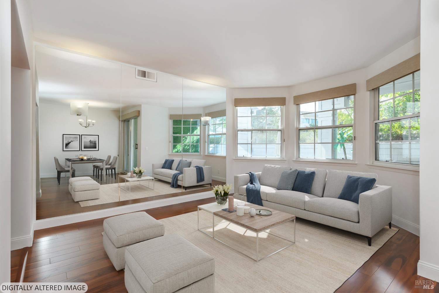 8 Mariners Circle San Rafael, CA 94903 - Photo 2 of 34 a living room with furniture and a large window
