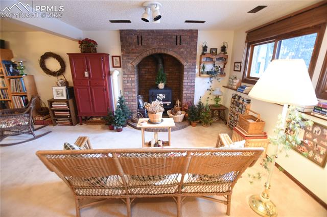 1161 Pine Ridge Road Woodland Park, CO 80863 - Photo 30 of 40 Large Family Room on Lower Level.
