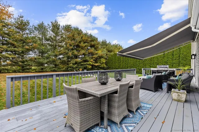 a view of deck with patio