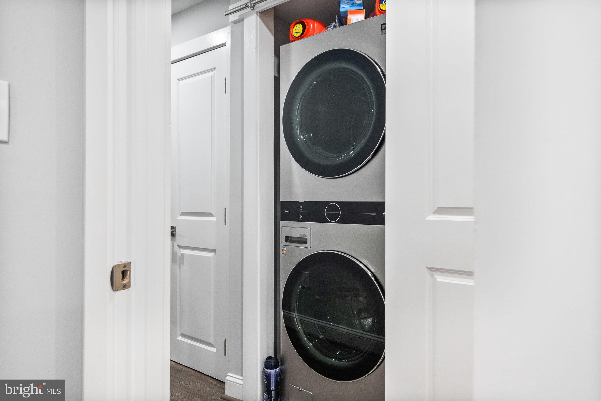 4625 4th Street Northwest Washington, DC 20011 - Photo 34 of 41 a close up view of a washer and dryer