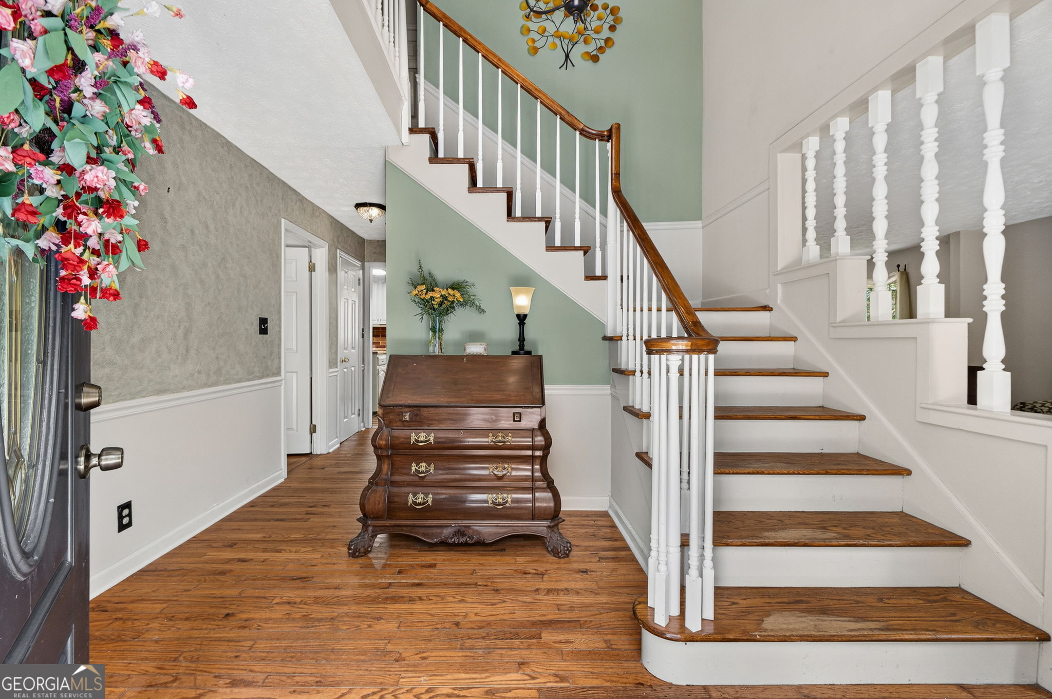 169 Silver Dollar Road Barnesville, GA 30204 - Photo 8 of 66 Wood Flooring , Wood staircase, Front Door entrance