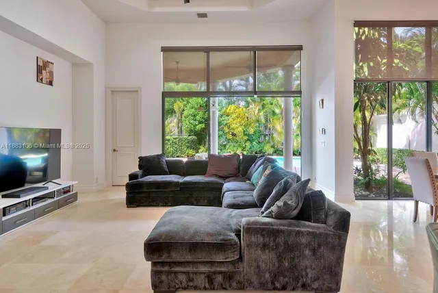 a bathroom with a sink and a large mirror