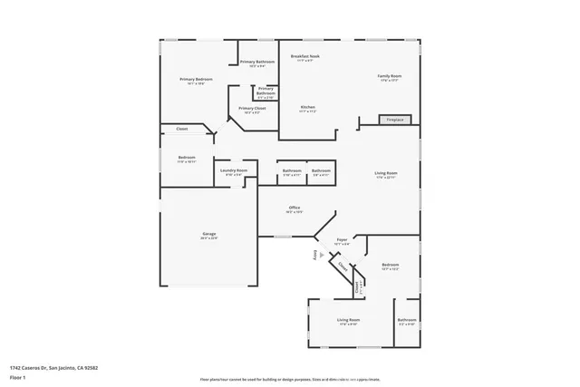 $539,000 | 1742 Caseros Drive, San Jacinto, CA 92582