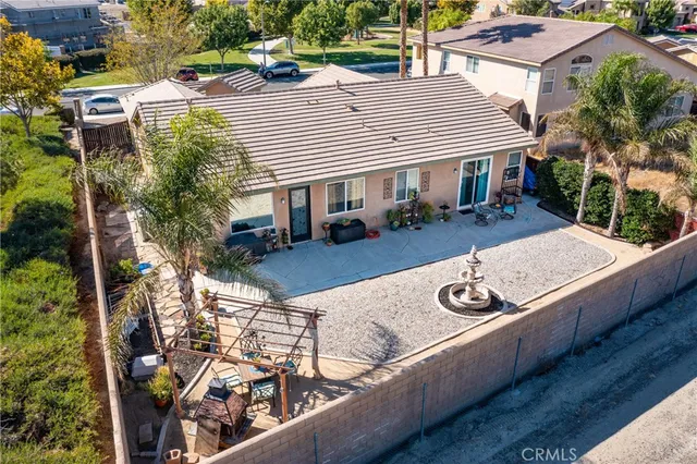 a view of city and mountain