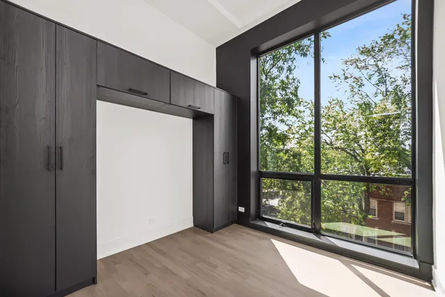 a view of a glass door with a large window